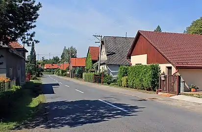 Route no&nbsp;358 à Člupek.