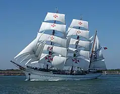 Le N.R.P. Sagres (marine portugaise).