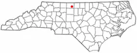 Localisation de Reidsville