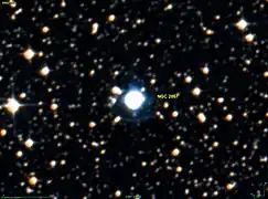 NGC 2867 par le relevé DSS.