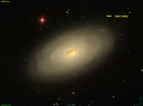 Image illustrative de l’article M64 (galaxie)