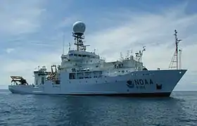 illustration de NOAAS Ronald H. Brown (R 104)
