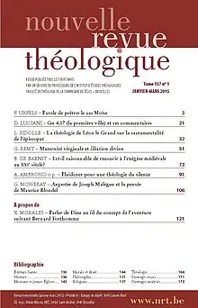 Image illustrative de l’article Nouvelle Revue théologique