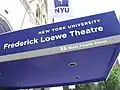 Logo de l'Université de New York.