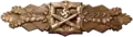 Agrafe de combat rapproché, niveau bronze.