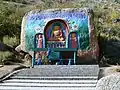 ex-voto sur le chemin du monastère  Gunji
