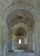 La nef et l'abside.