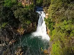 Cascade à La Motte en 2011.