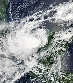 Ouragan Nate, le 8 septembre 2011.
