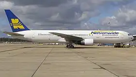 illustration de Nationwide Airlines