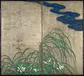 Peinture de Sakai Hōitsu, XIXe&nbsp;siècle.