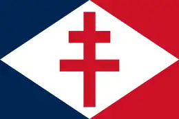 Pavillon des forces navales françaises libres