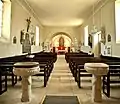 La nef de l’église Saint-Germain.