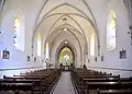La nef de l’église Saint-Martin.