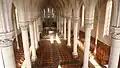 La nef de l'église Saint-Sébastien