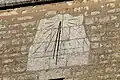 Le cadran solaire de 1707.
