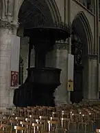 Une chaire du XIXe&nbsp;siècle.