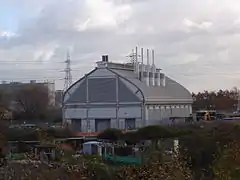 La nouvelle station de pompage d'Abbey Mills (station F)
