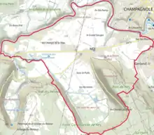 Carte topographique