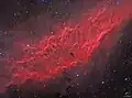 Ngc 1499 photographié par Maxime Tessier