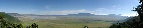 Cratère du Ngorongoro.