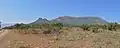 Monts Ngotshe vus depuis Ithala Game Reserve