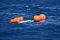 Version marine des Pays-Bas: ballons de flottabilité de secours l'empêchant de couler