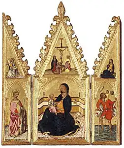 Vierge de l'humilité, musée du Louvre, Paris.