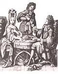 Dégustation de champagne au XVIIe&nbsp;siècle.