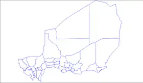 Localisation de Départements