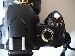 Molette de choix des différents modes