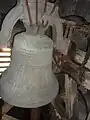 « La Noire », fondue en 1716 par A. Mas, note sol 3, masse : 640&nbsp;kg