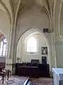1re&nbsp;travée, élévation sud.