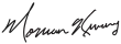 Signature de Norman Kwong