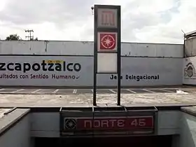 Entrée a la station.