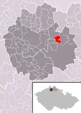 Localisation de Noviny pod Ralskem