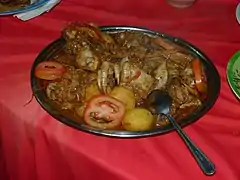 En sauce pour un réveillon de Noël.