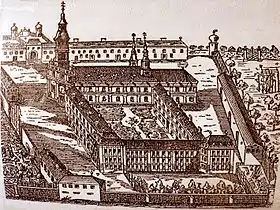 L'abbaye de Theres au XVIIIe&nbsp;siècle