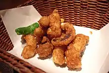 Pieuvre karaage.