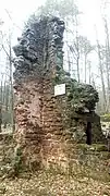 Ruines de l'église "Frauenkirch".