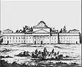 Le palais de Verkiai, avant son remaniement.