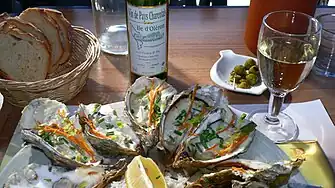 Huîtres de l'île d’Oléron.