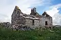 Ferme en ruine.