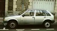 Opel Corsa LS cinq portes (1985–1987)