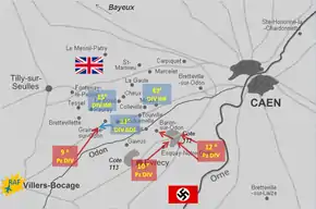 Photo Carte présentant les principales actions du 30 juin