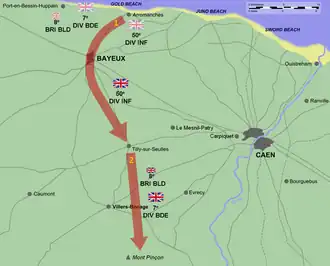 Plan initial de l'Opération Perch