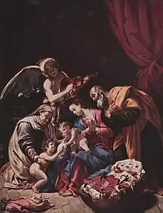 La Sainte Famille (peinture, entre 1600 et 1609).