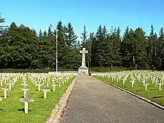 Cimetière militaire du col du Wettstein (882&nbsp;m).
