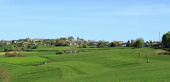 Vue du village.