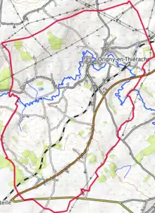 Carte topographique